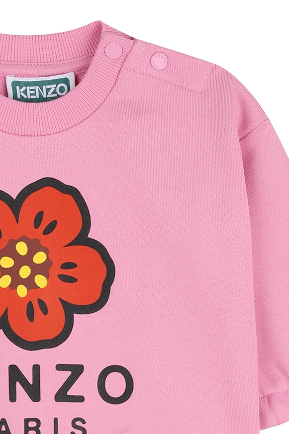 Παιδική φόρμα Kenzo Kids ροζ K61726.86.102
