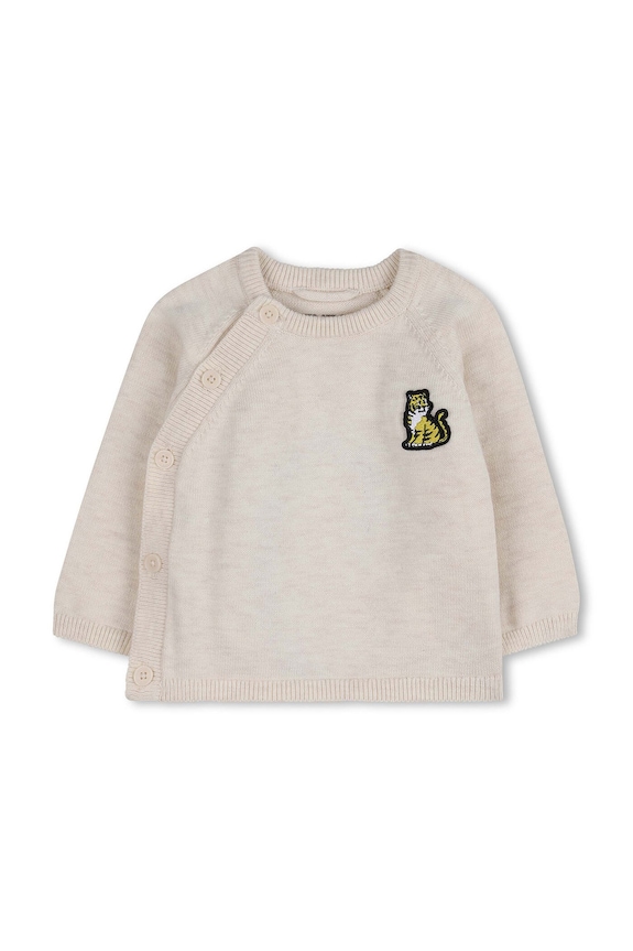 Chłopiec Kenzo Kids komplet niemowlęcy K61855.60.81 beżowy