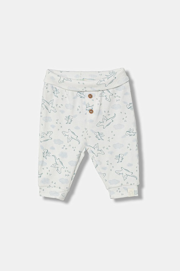 Chłopiec United Colors of Benetton komplet niemowlęcy bawełniany z elastanem 366PAK01P.W.Stagionale niebieski