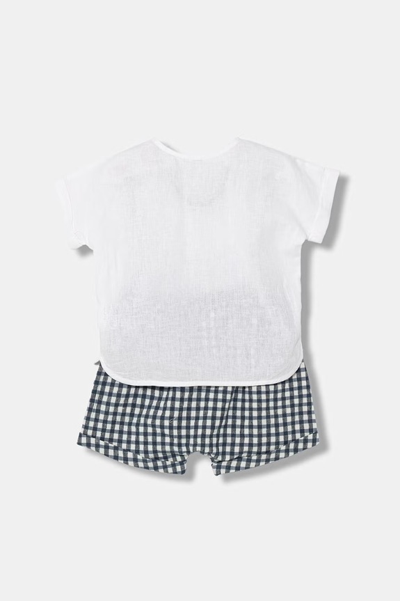 United Colors of Benetton compleu pentru bebeluși, cu in 4T06AK003.W.Stagionale bleumarin SS26
