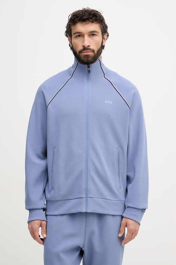 BOSS Green tepláková pánska s bavlnou SW_Tracksuit Set 50555906 modrá SS26