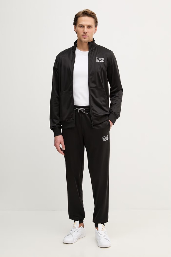 EA7 Emporio Armani dres z elastanem czarny AF12449.7M001320