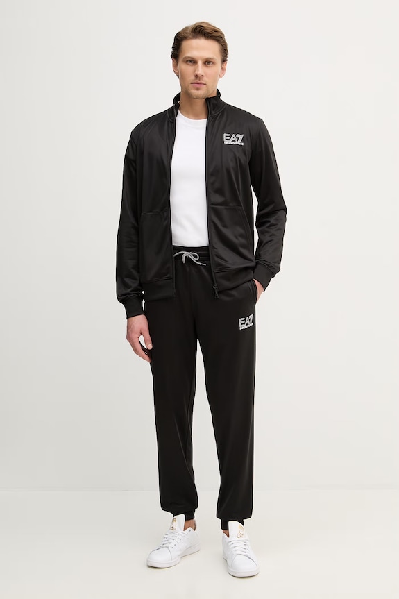 EA7 Emporio Armani dres z elastanem czarny AF12449.7M001320