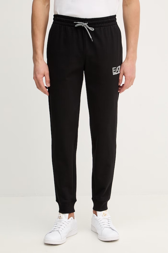 EA7 Emporio Armani спортен комплект мъжки от памук черен AF13512.7M001318