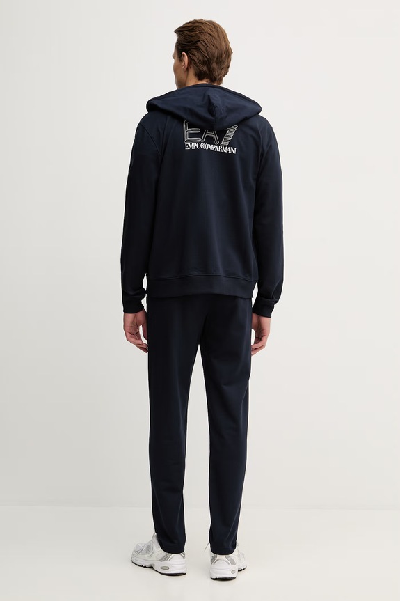 EA7 Emporio Armani komplet dresowy męski AF13512.7M001319 granatowy SS26