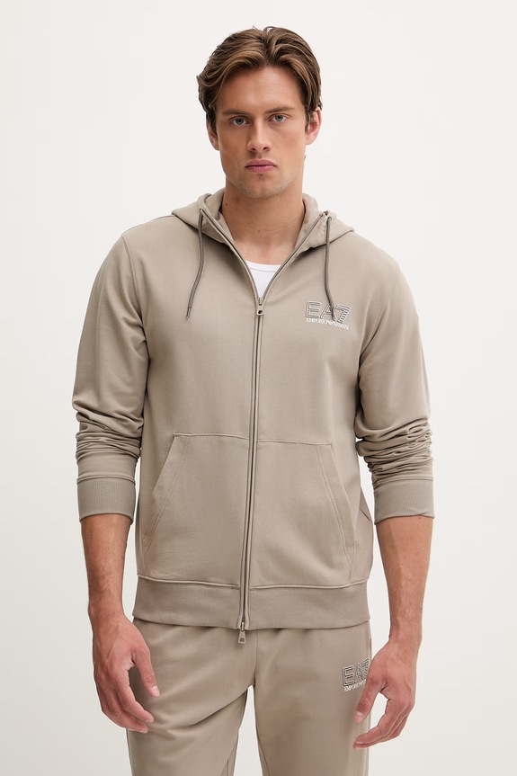 EA7 Emporio Armani σετ φόρμας Ανδρικό AF13512.7M001319 μπεζ SS26