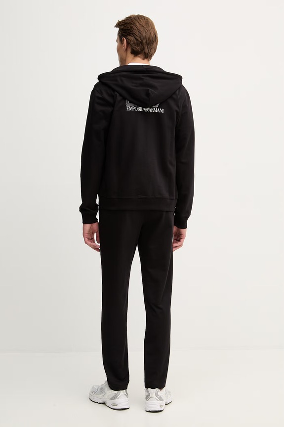 EA7 Emporio Armani komplet trenirke moški AF13512.7M001319 črna SS26