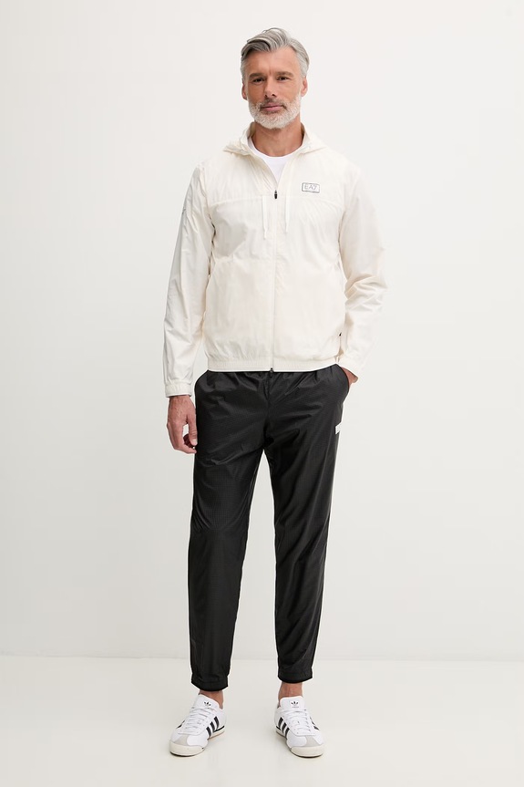 EA7 Emporio Armani tepláky pánske béžová AF21521.7M001383
