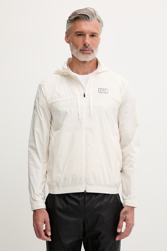 EA7 Emporio Armani tepláky pánske AF21521.7M001383 béžová SS26