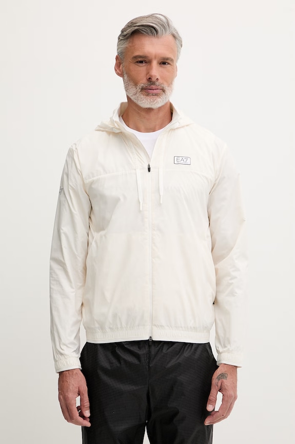 EA7 Emporio Armani tepláky pánske AF21521.7M001383 béžová SS26