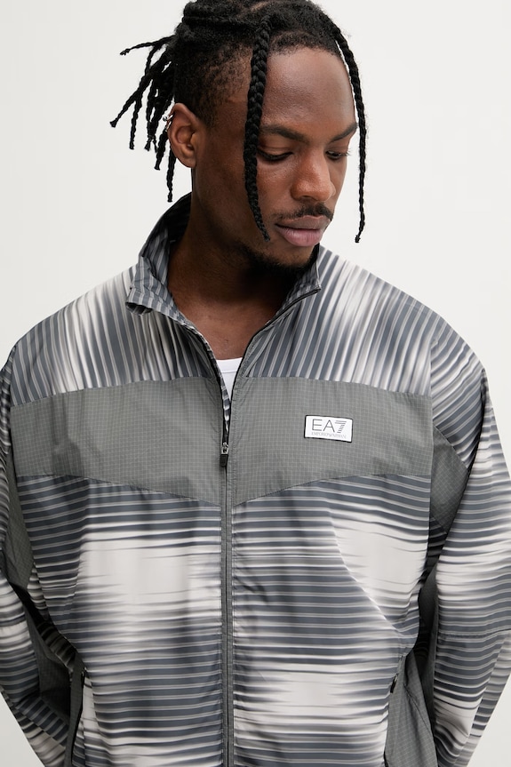 EA7 Emporio Armani moška trenirka AF21521.7M001384 siva