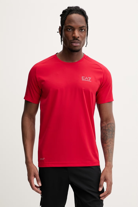 EA7 Emporio Armani tréningová súprava pánska PNDDZ.8NPV03 červená SS26
