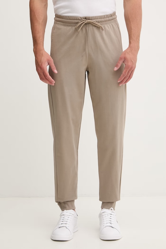 EA7 Emporio Armani komplet dresowy męski brązowy AF12681.7M001281