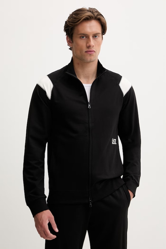 EA7 Emporio Armani komplet dresowy męski AF12681.7M001281 czarny SS26