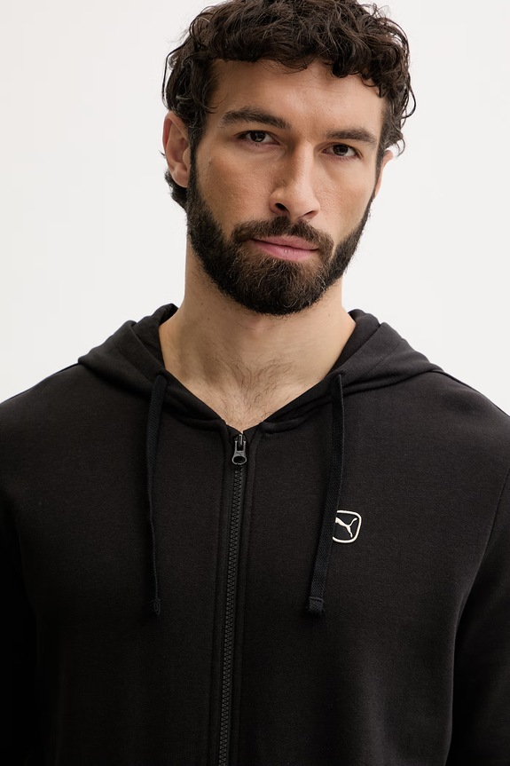 Puma komplet trenirka za muškarce od pamuka Essential elevated 691771 crna