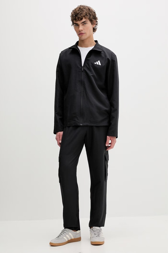Φόρμα adidas ύφασμα μαύρο KE5888