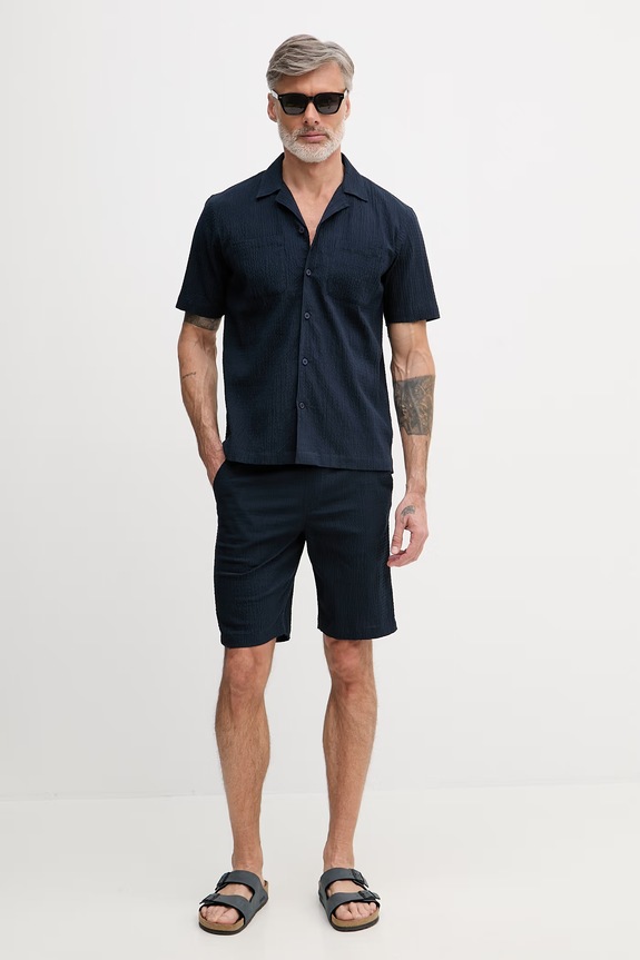 Lindbergh compleu bărbați bumbac cu elastan 30.203575SET bleumarin SS26