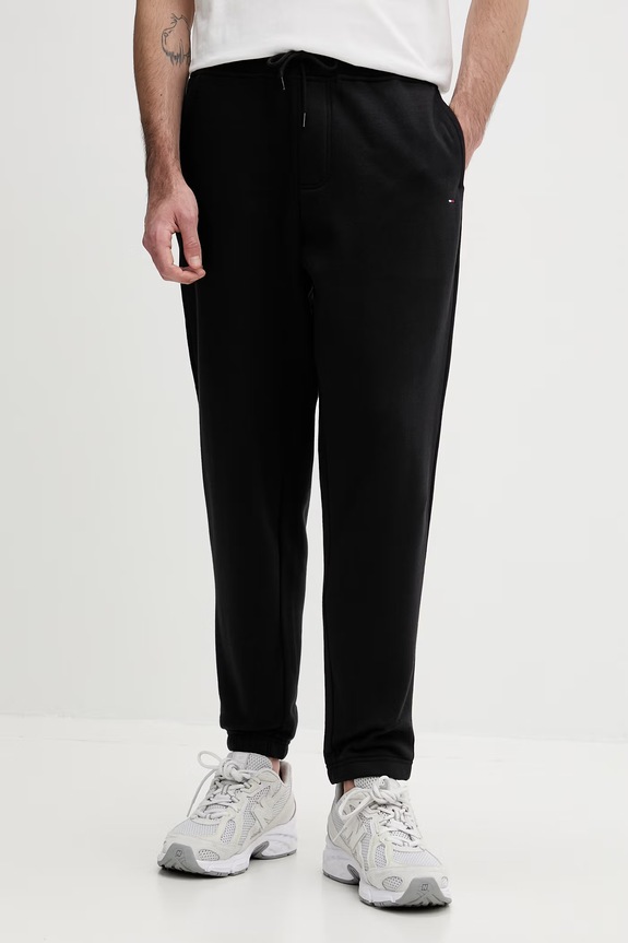 Tommy Jeans σετ φόρμας ανδρικό με βαμβάκι μαύρο DM0DM23281