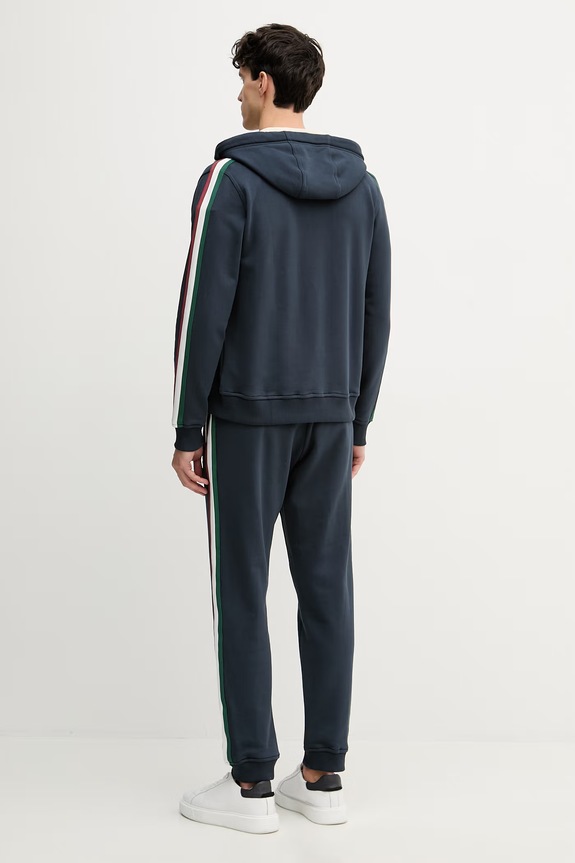 Aeronautica Militare set di tuta da uomo in cotone TF0107UF00677 blu navy SS26