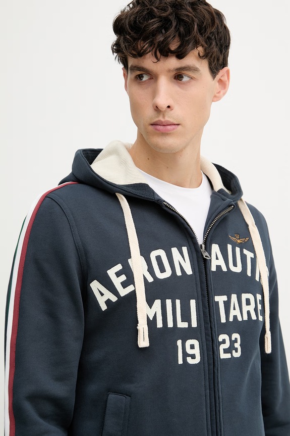 Aeronautica Militare set di tuta da uomo in cotone TF0107UF00677