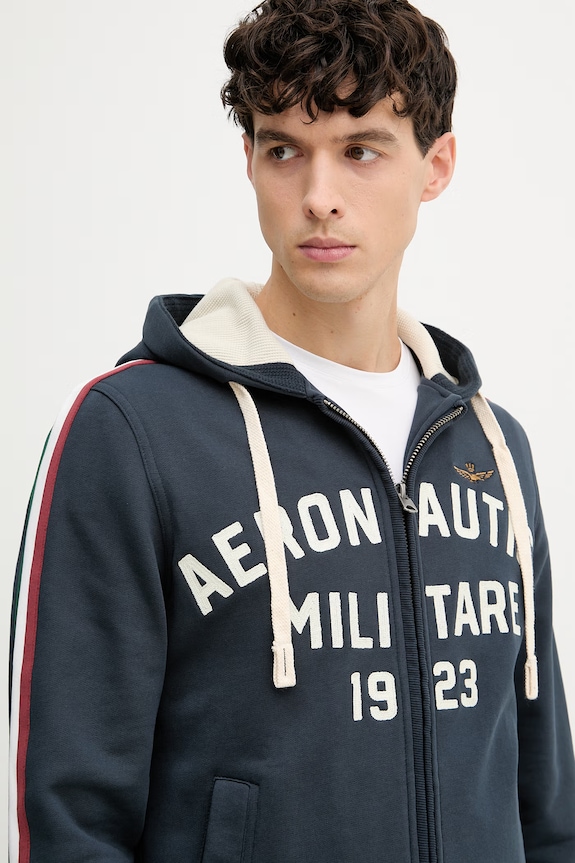 Aeronautica Militare set di tuta da uomo in cotone TF0107UF00677