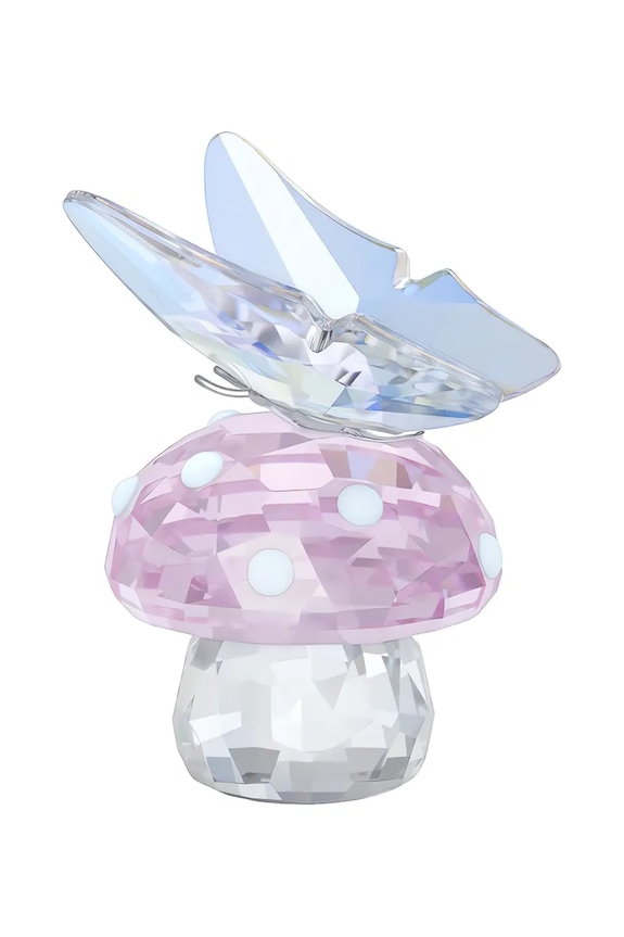 Swarovski figurină în picioare din sticlă de cristal Ariana Grande x Swarovski 5750817 roz SS26
