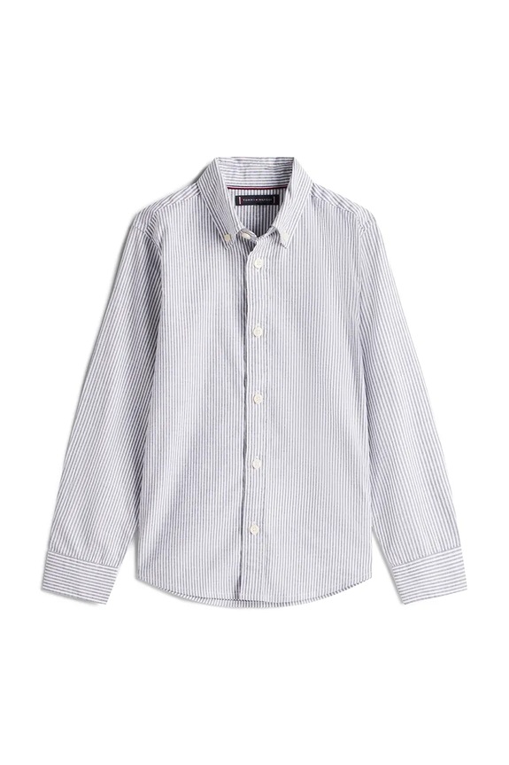 Детска риза Tommy Hilfiger KB0KB09605.128.176.PPY2 син SS26