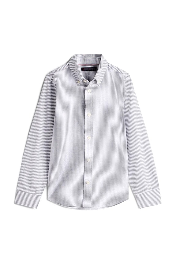 Детска риза Tommy Hilfiger KB0KB09605.128.176.PPY2 син SS26