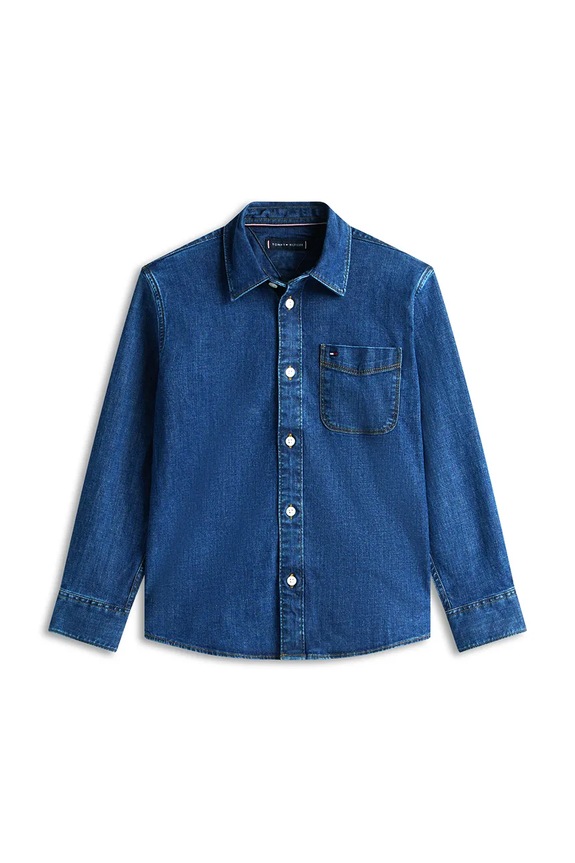 Tommy Hilfiger gyerek ing KB0KB10069.128.176.PPY2 sötétkék SS26
