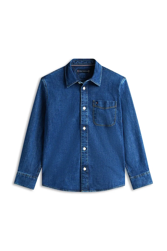 Tommy Hilfiger gyerek ing KB0KB10069.128.176.PPY2 sötétkék SS26