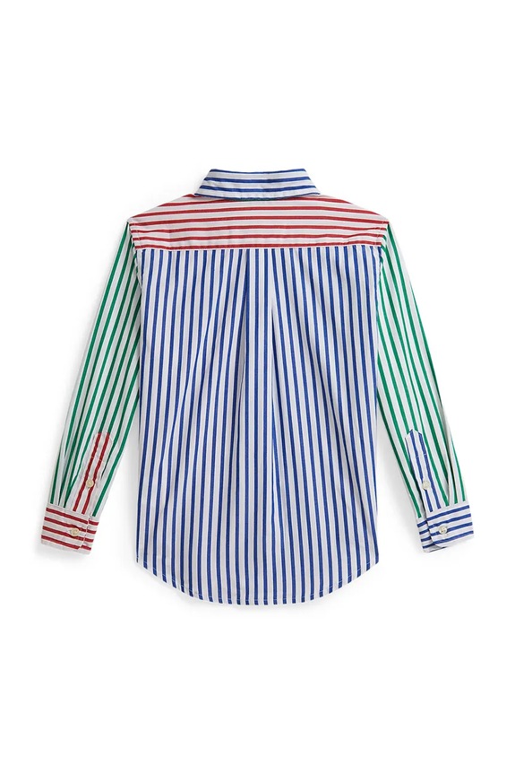 Polo Ralph Lauren camicia di cotone per bambini 322A96282001 multicolore SS26