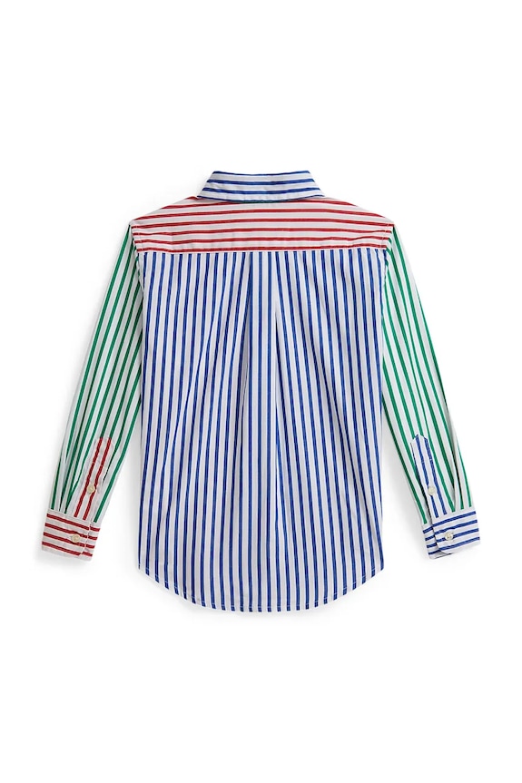 Polo Ralph Lauren camicia di cotone per bambini 322A96282001 multicolore SS26
