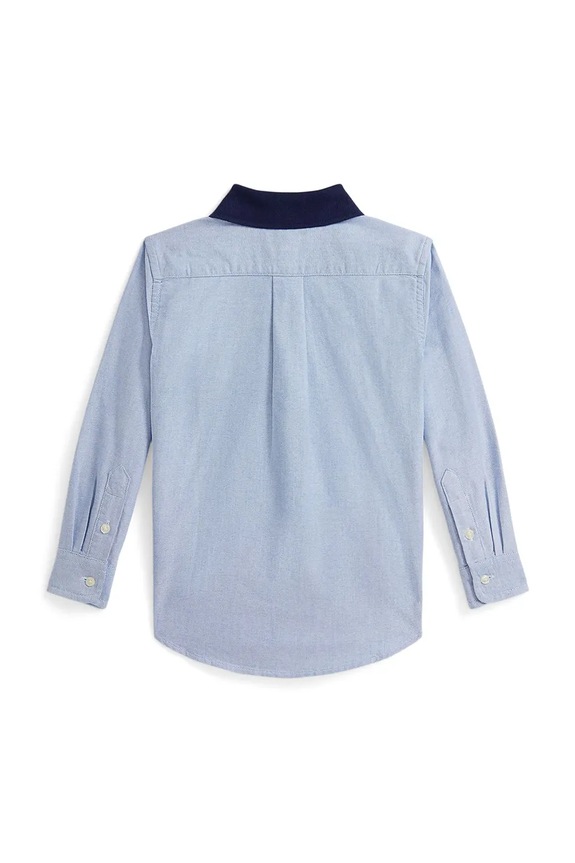 Polo Ralph Lauren koszula bawełniana dziecięca 322A96286001 niebieski SS26