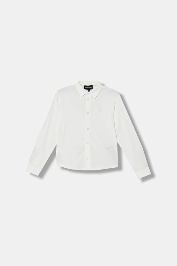 Emporio Armani cămașă copii lung alb EB000975.AF21808