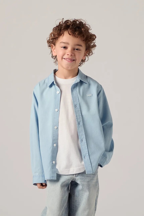 Levi's koszula dziecięca bawełniana BATTERY HOUSEMARK SHIRT 8EP676