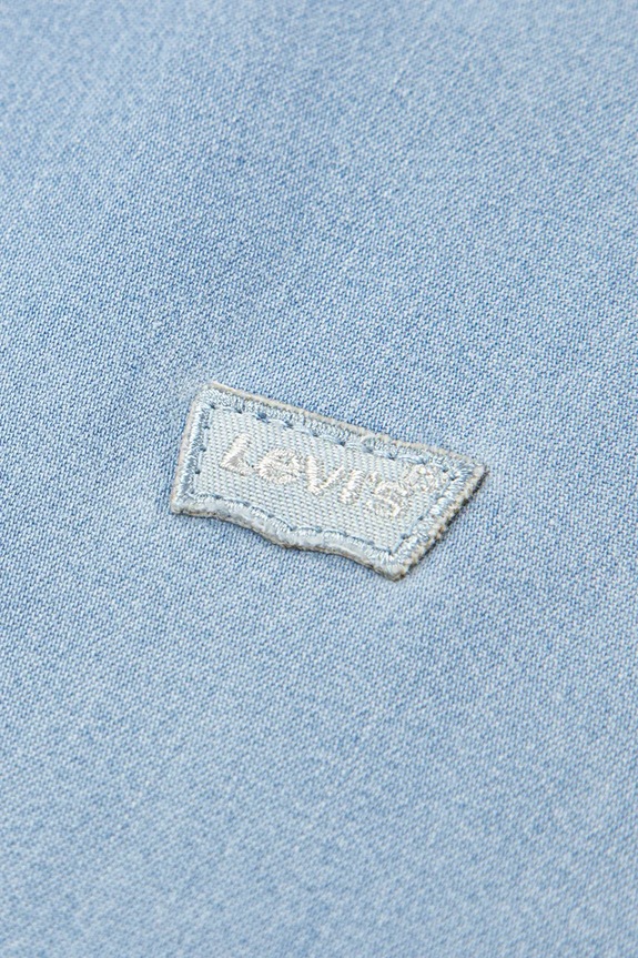 Levi's koszula dziecięca bawełniana BATTERY HOUSEMARK SHIRT 8EP676 niebieski