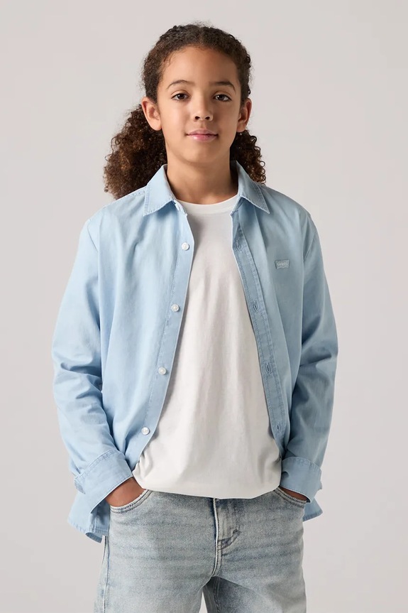 Levi's koszula dziecięca bawełniana BATTERY HOUSEMARK SHIRT 9EP676