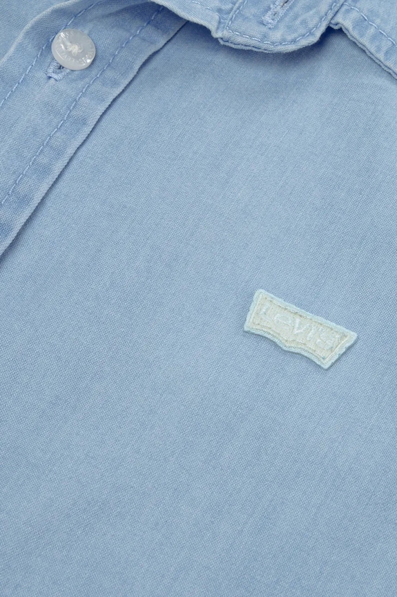 Levi's koszula dziecięca bawełniana BATTERY HOUSEMARK SHIRT niebieski 9EP676