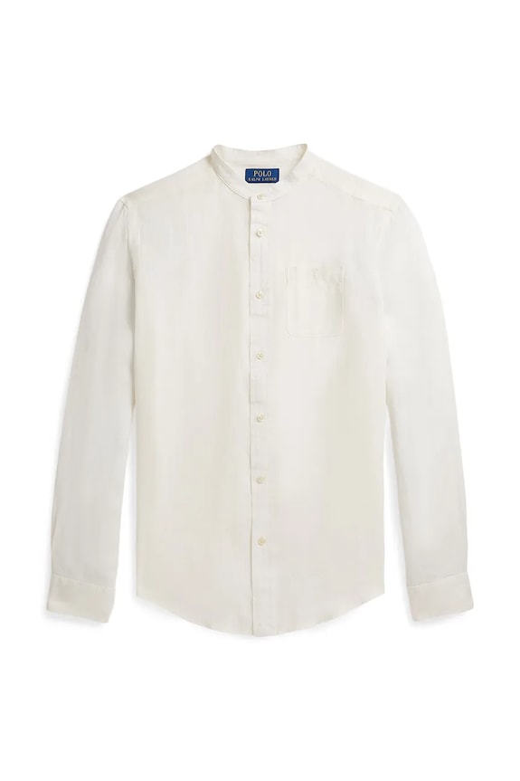 Polo Ralph Lauren koszula dziecięca lniana biały 323964592501