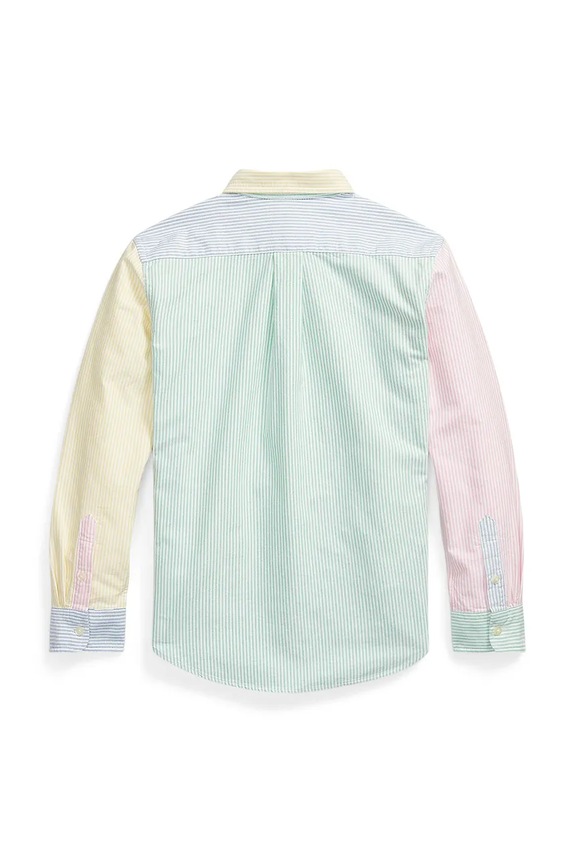 Polo Ralph Lauren camicia di cotone per bambini 323B13800001 multicolore SS26