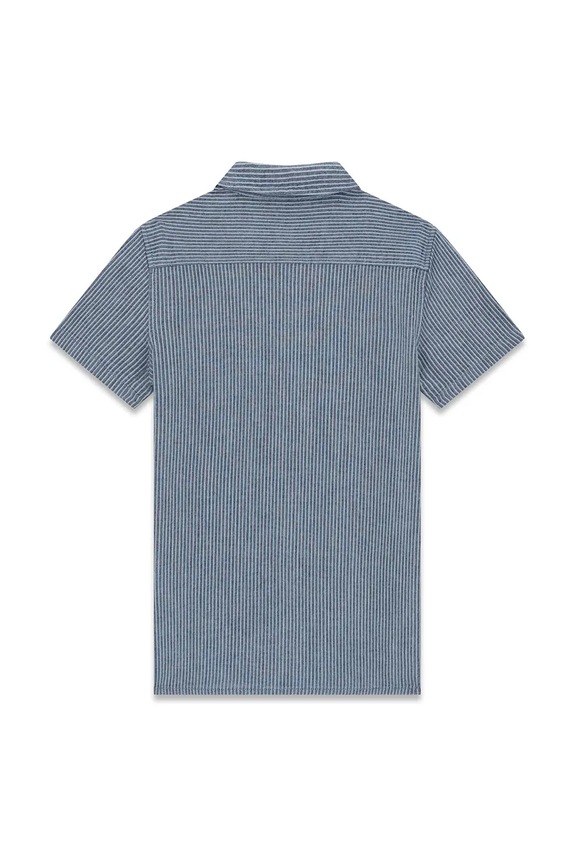 Chlapec Guess košeľa detská bavlnená L6GH03.WN400.PPY2.M tmavomodrá