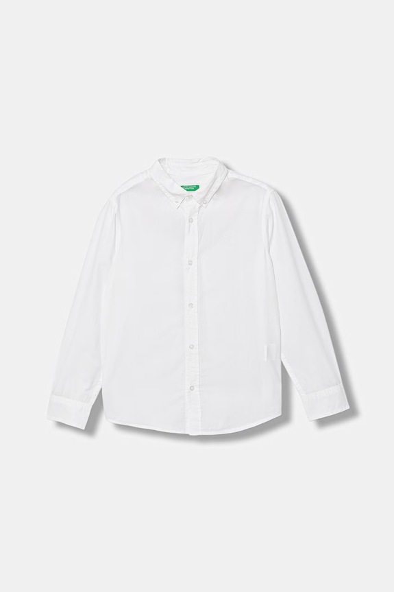 United Colors of Benetton gyerek pamut ing fehér 54AZCQ00R.G.Riproposto