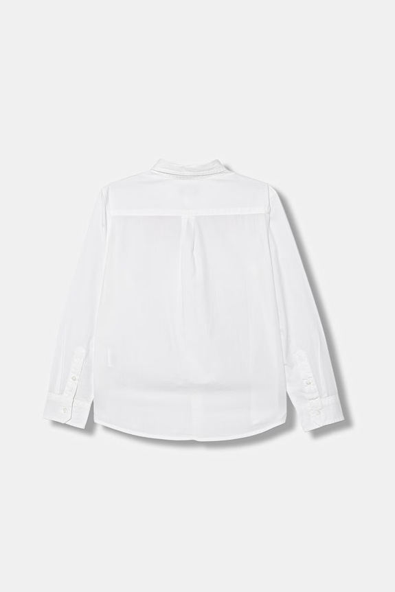 United Colors of Benetton gyerek pamut ing 54AZCQ00R.G.Riproposto fehér SS26