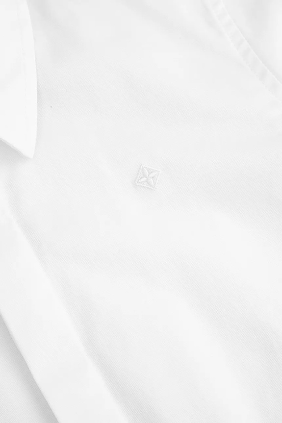 Coccodrillo Πουκάμισο παιδικό με βαμβάκι λευκό WC6136101EJB