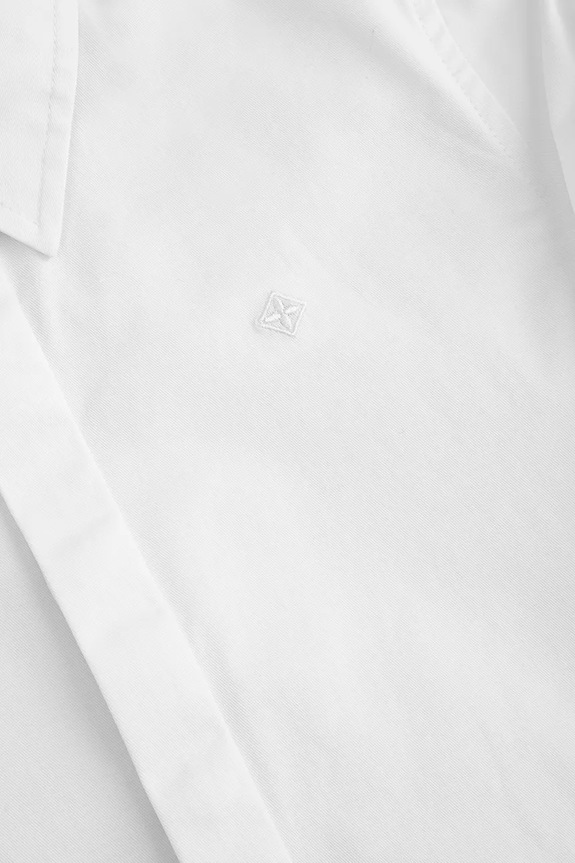 Coccodrillo πουκάμισο παιδικό με βαμβάκι λευκό WC6136104EJB