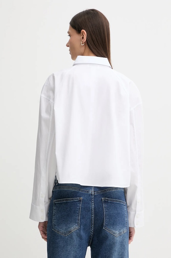 Oblečenie Košeľa Calvin Klein Jeans LV047C141G biela