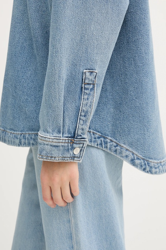 Jeans srajca Calvin Klein Jeans LV047E753G modra