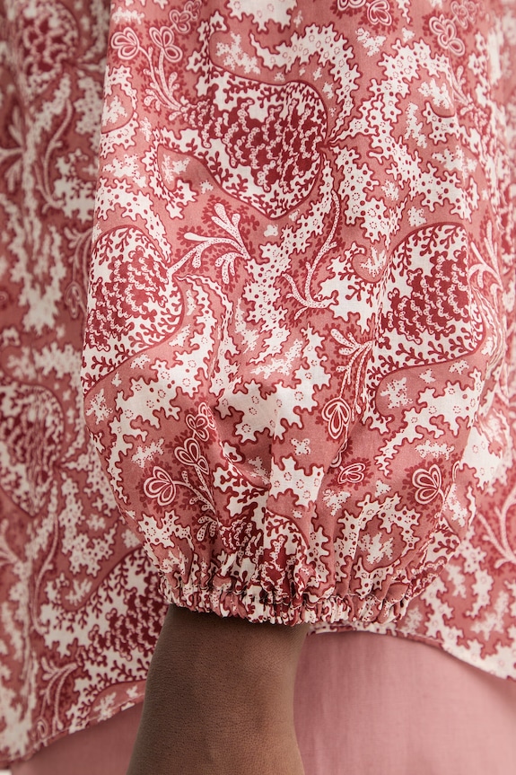 Weekend Max Mara camicia in cotone PERIODI 2615111192600 rosso
