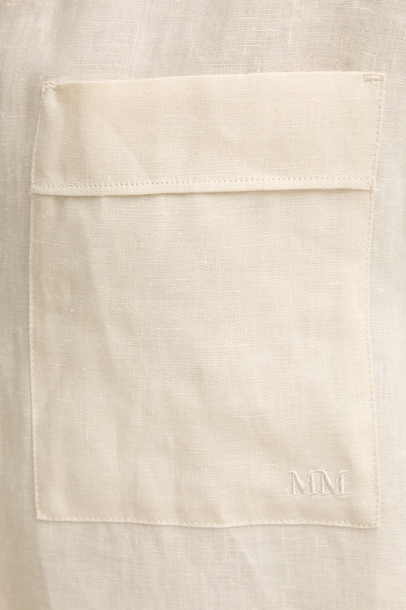 MM by Max Mara cămașă pentru femei, din in FILO 2616111028600 bej