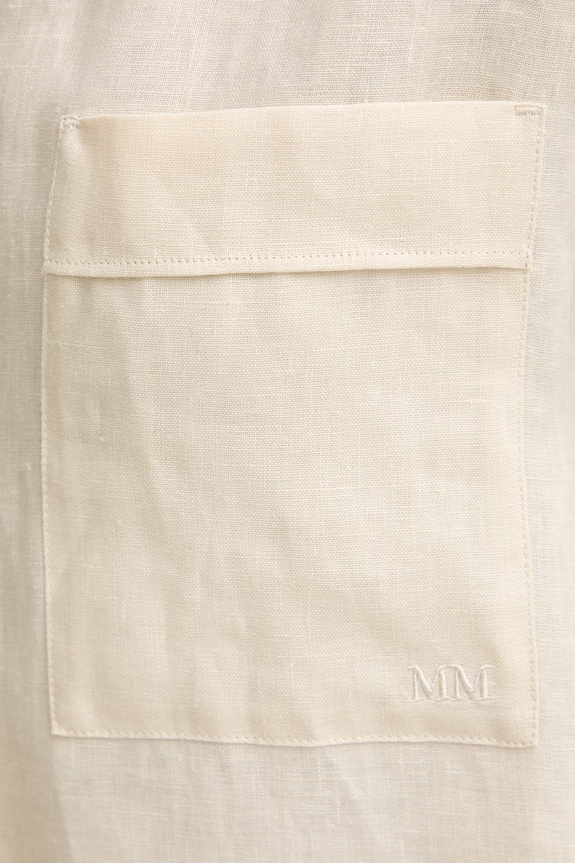 MM by Max Mara cămașă pentru femei, din in FILO 2616111028600 bej
